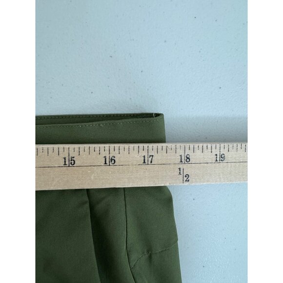 Fabletics The only Pant athleisure light weight green cropped sz 35 - Picture 5 of 8